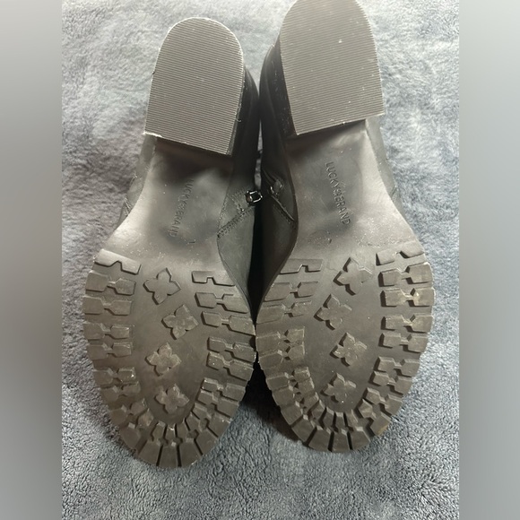 Lucky Brand Noryn Black Booties Size 10 - Picture 6 of 10